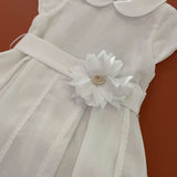 VESTITO - AMBARABÀ - Sesso: Bambina - Colore: Bianco - Stagione: Primavera-Estate