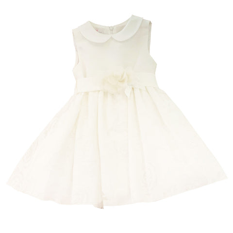 VESTITO - AMBARABÀ - Sesso: Bambina - Colore: Panna - Stagione: Primavera-Estate