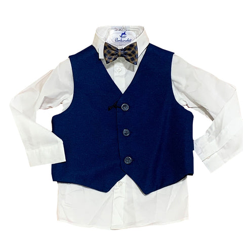 GILET - AMBARABÀ - Colore: Azzurro - Stagione: Primavera-Estate