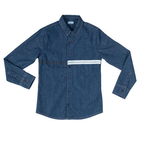 CAMICIA - BIKKEMBERGS - Colore: Blu - Stagione: Primavera-Estate