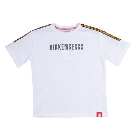 T-SHIRT - BIKKEMBERGS - Colore: Bianco - Stagione: Primavera-Estate