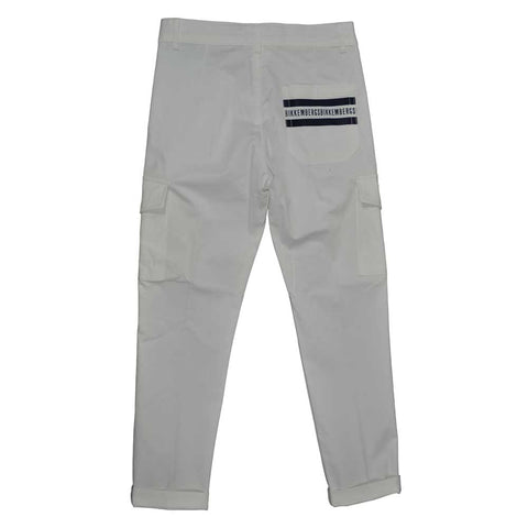 PANTALONE - BIKKEMBERGS - Colore: Bianco - Stagione: Primavera-Estate
