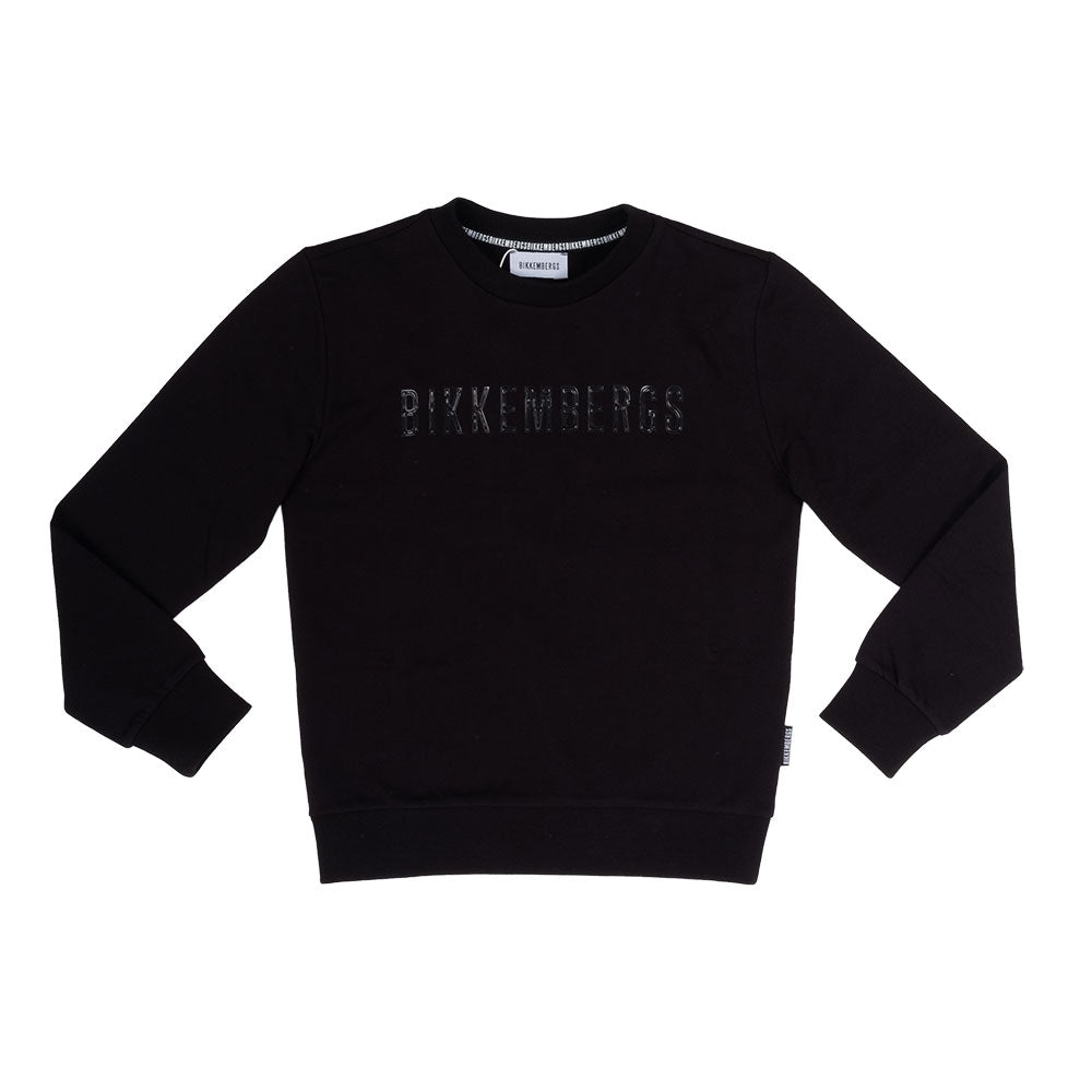 Fleece Blouse from the Bikkembergs children's Clothing line, with embossed logo, tone on tone.
Co...