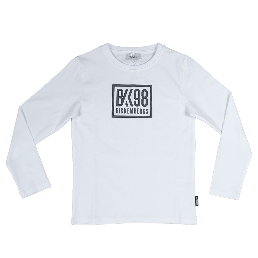 
Bikkembergs Children's Clothing Line T-shirt, long-sleeved with a large logo on the front.

 
Co...