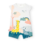 Tutina jersey - BOBOLI - Sesso: Bambina - Colore: uni - Stagione: Primavera-Estate