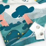 Jersey onesie for baby boy