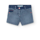 Short denim - BOBOLI - Sesso: Bambina - Colore: uni - Stagione: Primavera-Estate