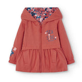 Reversible parka for girl