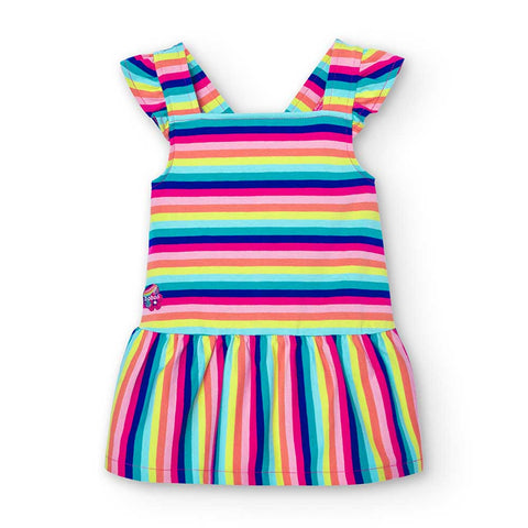 Vestito jersey elastico - BOBOLI - Sesso: Bambina - Colore: uni - Stagione: Primavera-Estate