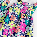 Satin flower dress