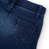 Short denim sweatshirt