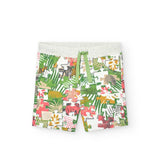 Flame fleece shorts for newborns