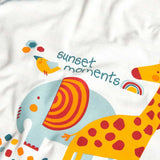 Striped blanket for babies