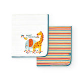 Striped blanket for babies