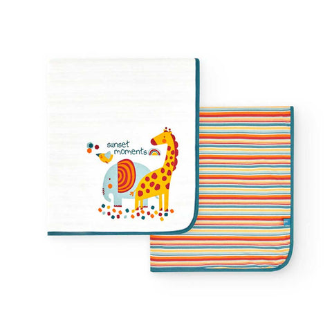 Striped blanket for babies