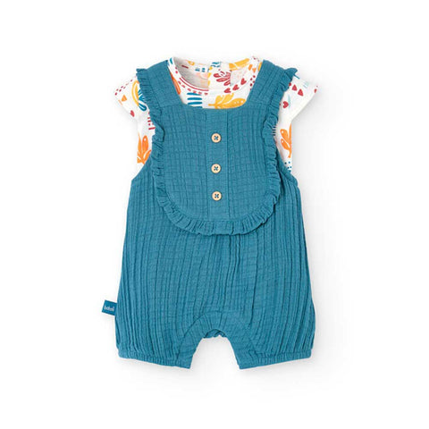 Set combinato - BOBOLI - Sesso: Bambina - Colore: Azzurro - Stagione: Primavera-Estate