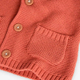 Knitted jacket for newborns