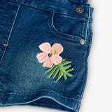 Denim overalls for girl