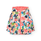 Reversible parka for girl