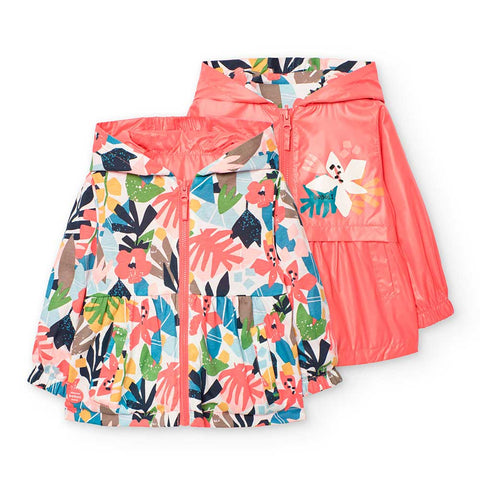 Parka reversibile - BOBOLI - Sesso: Bambina - Colore: Rosa - Stagione: Primavera-Estate