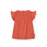 Combined jersey T-shirt for babies