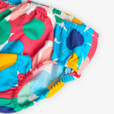 Vestito satin fiori - BOBOLI - Sesso: Bambina - Colore: Azzurro - Stagione: Primavera-Estate