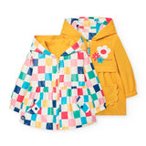 Reversible parka for girl