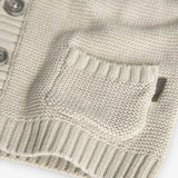 Knitted jacket for baby