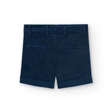 Short satin - BOBOLI - Colore: Blu - Stagione: Primavera-Estate