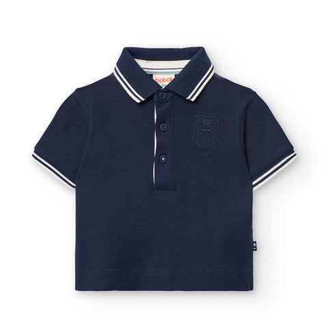 Polo piquet - BOBOLI - Colore: Blu - Stagione: Primavera-Estate