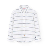 Striped linen shirt for boy