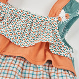 Printed jersey dress