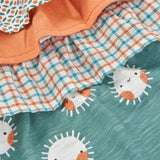 Printed jersey dress