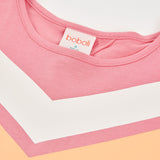 Maglietta jersey - BOBOLI - Sesso: Bambina - Colore: Rosa - Stagione: Primavera-Estate