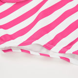 striped swimsuit