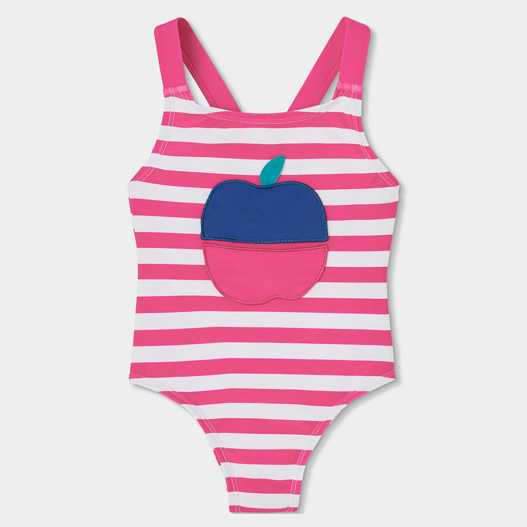 One-piece costume from the Boboli Children's Clothing Line, with crossed straps at the back and a...