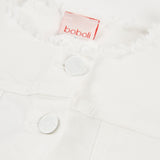 Giubotto satin - BOBOLI - Sesso: Bambina - Colore: Bianco - Stagione: Primavera-Estate