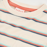 striped jersey t-shirt