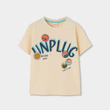 Maglietta jersey - BOBOLI - Colore: Panna - Stagione: Primavera-Estate