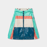 Reversible parka made of technical fabric