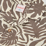 printed poplin shirt