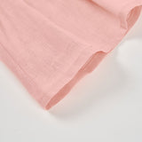 Vestito lino - BOBOLI - Sesso: Bambina - Colore: Rosa - Stagione: Primavera-Estate