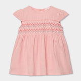 Vestito lino - BOBOLI - Sesso: Bambina - Colore: Rosa - Stagione: Primavera-Estate