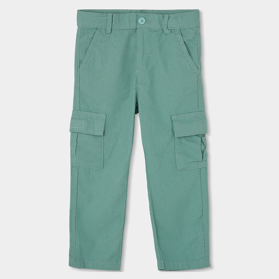 Children's Clothing Pants from the Boboli Line, with side pockets and lightweight fabric.
Composi...