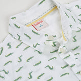 printed poplin shirt