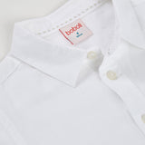 Camicia lino manica lunga - BOBOLI - Colore: Azzurro - Stagione: Primavera-Estate