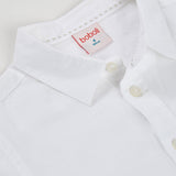 Camicia lino manica lunga - BOBOLI - Colore: Azzurro - Stagione: Primavera-Estate