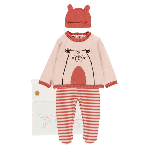 "Bear" knitwear pack for newborns