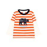 Striped jersey t-shirt for boys