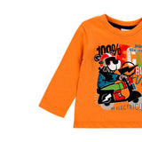 Maglietta jersey "fun" - BOBOLI - Colore: uni - Stagione: Autunno-Inverno